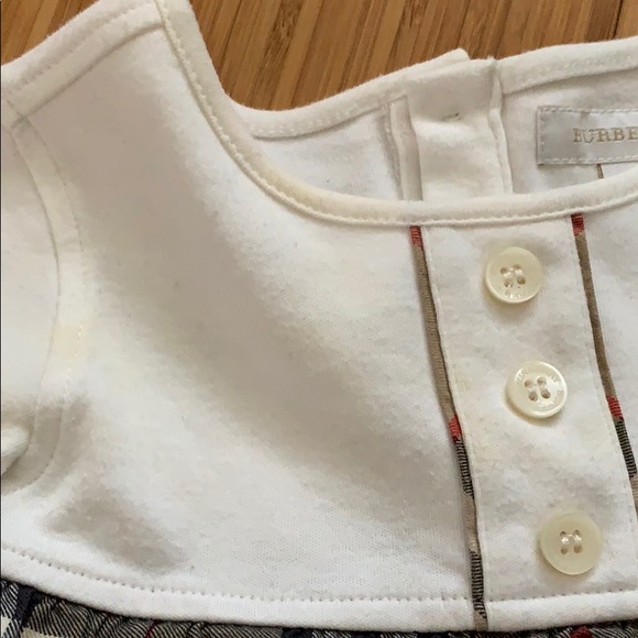 Authentic Burberry Girls L/S Top Set sz 6M/68cm - Picture 3 of 7